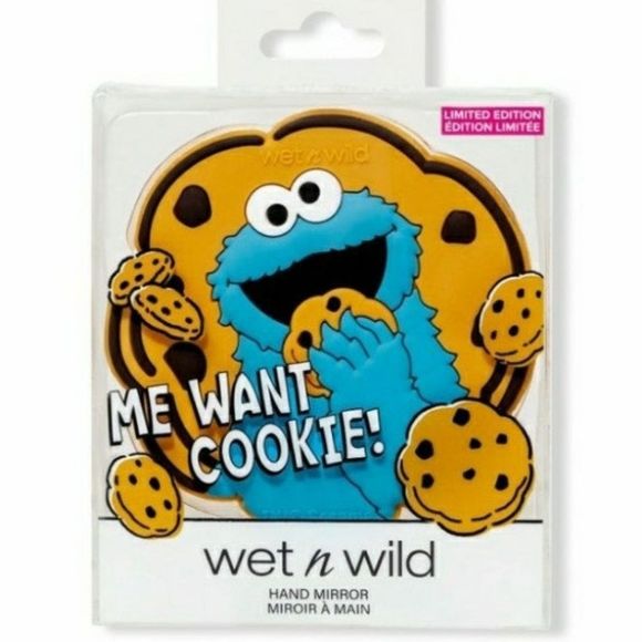 Wet-N-Wild X Sesame Street Me Want Cookies Compact Mirror - Picture 9 of 9